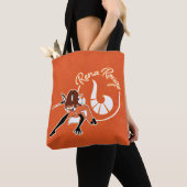 Tote Bag Badge Rena Rouge (De près)