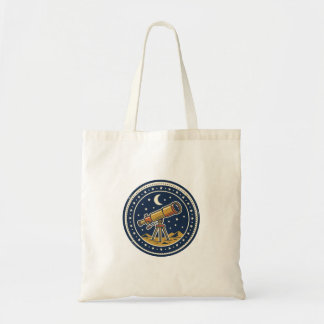 Tote Bag Badge Retro Star Party Club Astronomie Autocollant