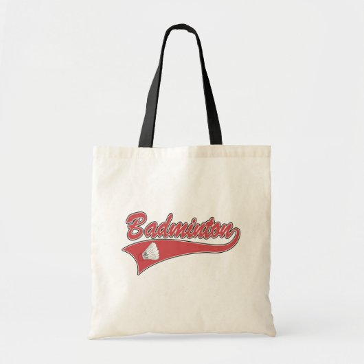 Tote Bag Badminton (Devant)