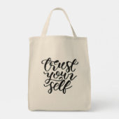 Tote Bag Bag Trust yourself (Dos)