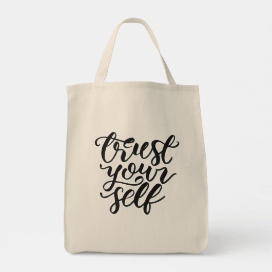 Tote Bag Bag Trust yourself (Dos)