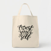Tote Bag Bag Trust yourself (Devant)
