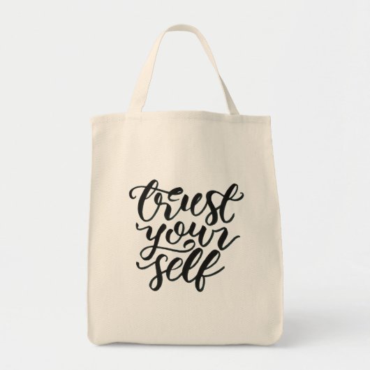 Tote Bag Bag Trust yourself (Devant)