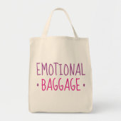 Tote Bag Bagages émotionnels (Devant)