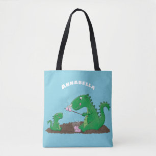 Tote Bag Baguettes mignonnes grillant des marshmallows dess