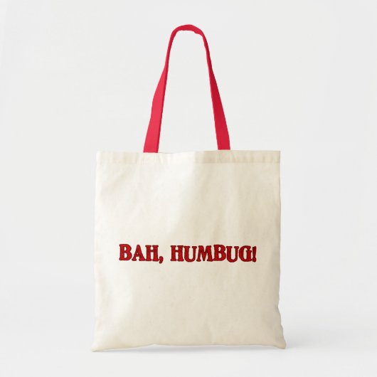 Tote Bag Bah Humbug (Devant)