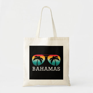 Tote Bag Bahamas Souvenir Retro Sunset Trip Vacances été