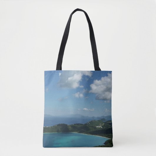 Tote Bag Baie de Magens, scene de l'île St Thomas Beautiful (Devant)