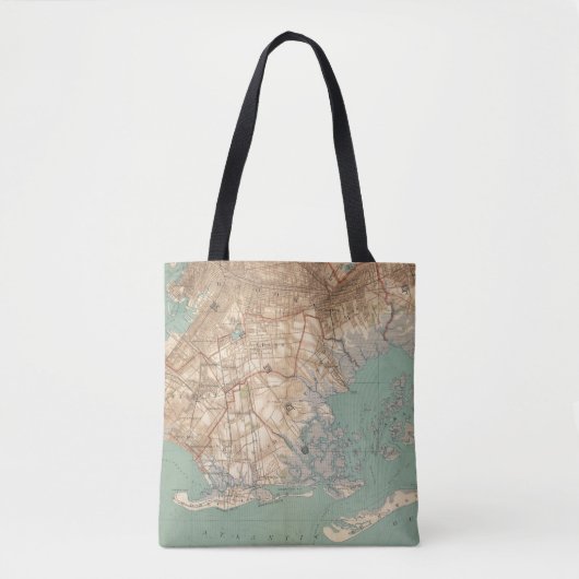 Tote Bag Baie et Brooklyn de la Jamaïque (Devant)