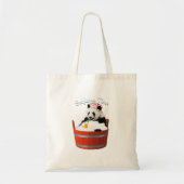 Tote Bag Baignade animale de Panda (Devant)
