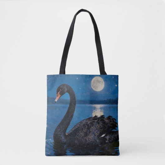 Tote Bag Baignade au clair de lune (Devant)