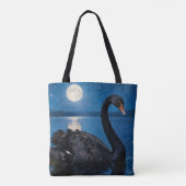 Tote Bag Baignade au clair de lune (Dos)