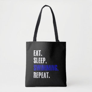 Tote Bag Baignade Et Baigneurs Design Cadeau Été