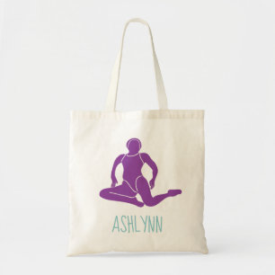 Tote Bag Baignade Personnalisée Purple Synchronisée Baignad