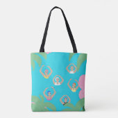 Tote Bag Baigneurs artistiques | Illustration de natation a (Dos)