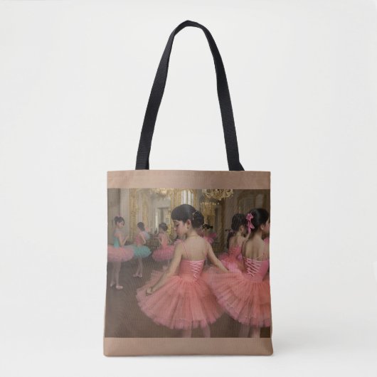 Tote Bag Bailarinas en una gran sala de estilo rocóco (Devant)