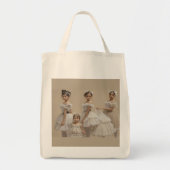 Tote Bag Bailarinas románticas (Devant)