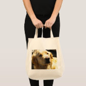 Tote Bag Bailey le golden retriever (Devant (produit))
