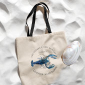 Tote Bag Bain de homard bleu océan Cuisson/ébullition