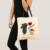 Tote Bag Bain Scottie Chien Tatan Tam Love Scotland (Devant (produit))