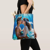 Tote Bag Baiser des amants sous-marins (De près)