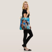 Tote Bag Baiser des amants sous-marins (Sur le modèle)