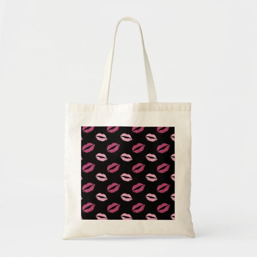 Tote Bag Baisers roses (Devant)