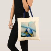 Tote Bag Baisses sur l'orchidée bleue (Devant (produit))