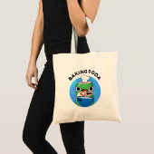 Tote Bag Baking Soda Funky Soda Pop Pun (Devant (produit))