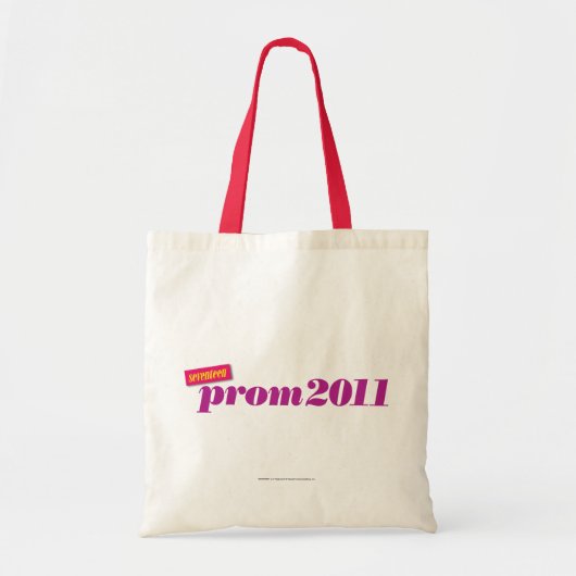 Tote Bag Bal d'étudiants 2011 - Pourpre (Devant)