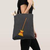 Tote Bag Balai de sorcière (De près)