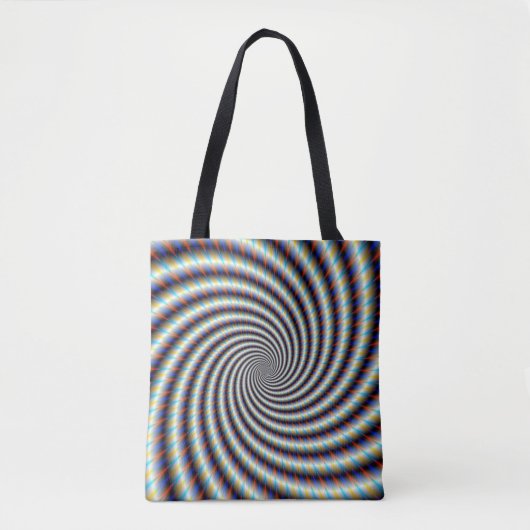 Tote Bag Balayage psychédélique (Devant)