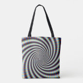 Tote Bag Balayage psychédélique (Dos)