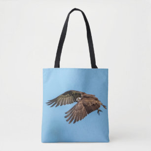 Tote Bag Balbuzard pêcheur en vol au Honeymoon Island State
