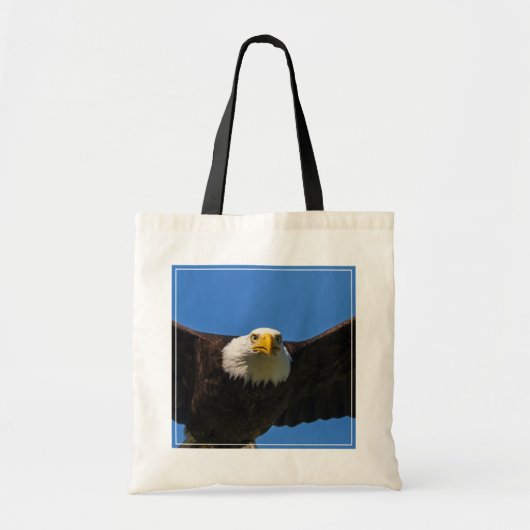 Tote Bag Bald Eagle Flyby Up Close (Devant)