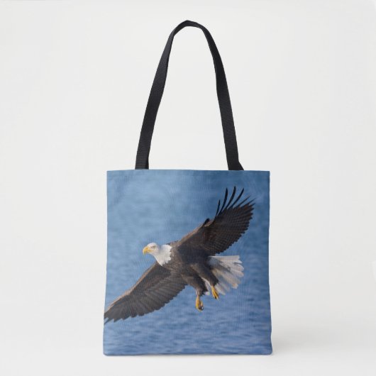 Tote Bag Bald eagle in flight (Devant)