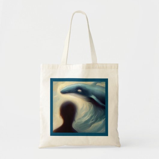 Tote Bag Baleine animale 1 (Devant)