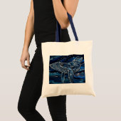 Tote Bag Baleine de bosse (Devant (produit))