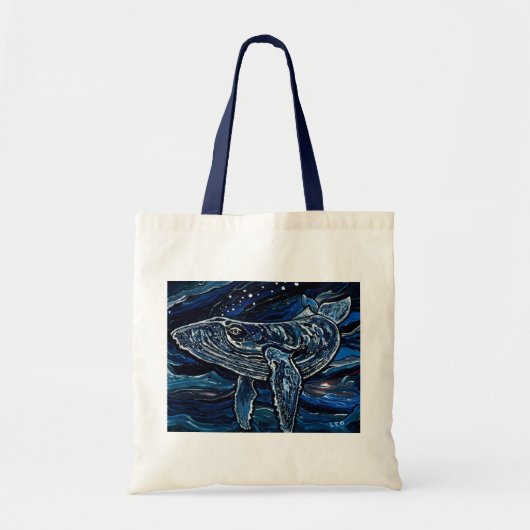 Tote Bag Baleine de bosse (Devant)