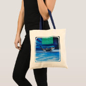 Tote Bag Baleine d'orque montrant (Devant (produit))