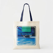 Tote Bag Baleine d'orque montrant (Devant)