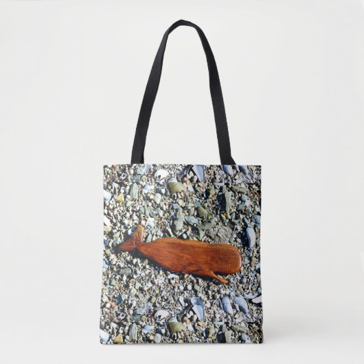 Tote Bag baleine faite main d'art populaire (Devant)