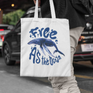 Tote Bag Baleine libre