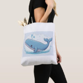 Tote Bag Baleine mignonne (De près)