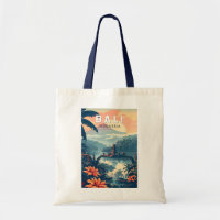 Bali Indonésie Travel Art Vintage