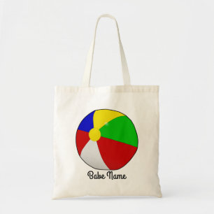 Tote Bag Ball de plage coloré