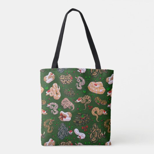 Tote Bag Ball Python Morph Green Fourre-tout (Dos)