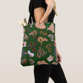 Tote Bag Ball Python Morph Green Fourre-tout (De près)