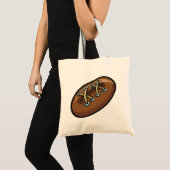Tote Bag Balle de rugby (Devant (produit))