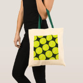 Tote Bag balle de tennis jaune (Devant (produit))